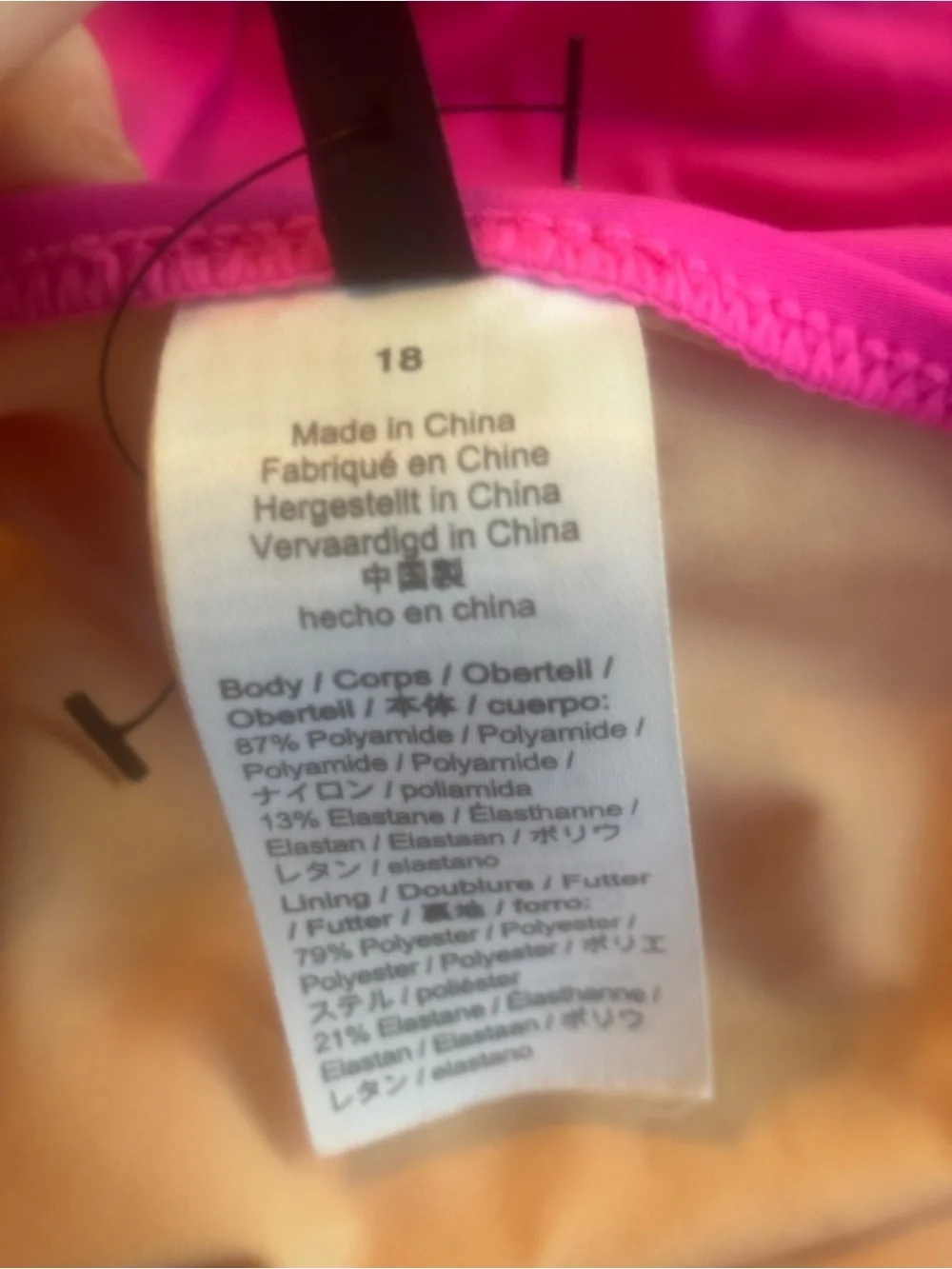 J.Crew $110 1 Piece Neon Pink Cut Out Swimsuit Women Size 18 High Waist